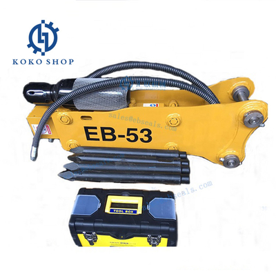 Loại hàng đầu Kích thước nhỏ EB53 Khung máy cắt thủy lực Búa cho máy xúc mini 2,5-4,5 tấn