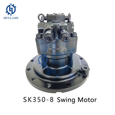 Bộ phận động cơ bơm thủy lực máy xúc với động cơ quay 16 lỗ SK350-8 Động cơ xoay